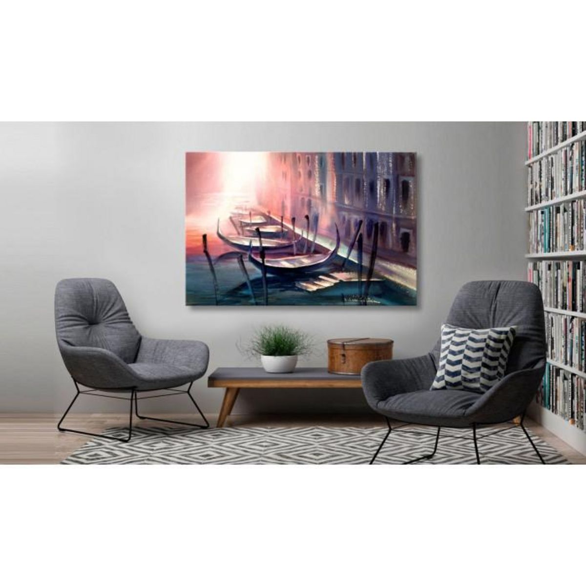 Paris Prix Tableau Imprimé  Early Morning in Venice