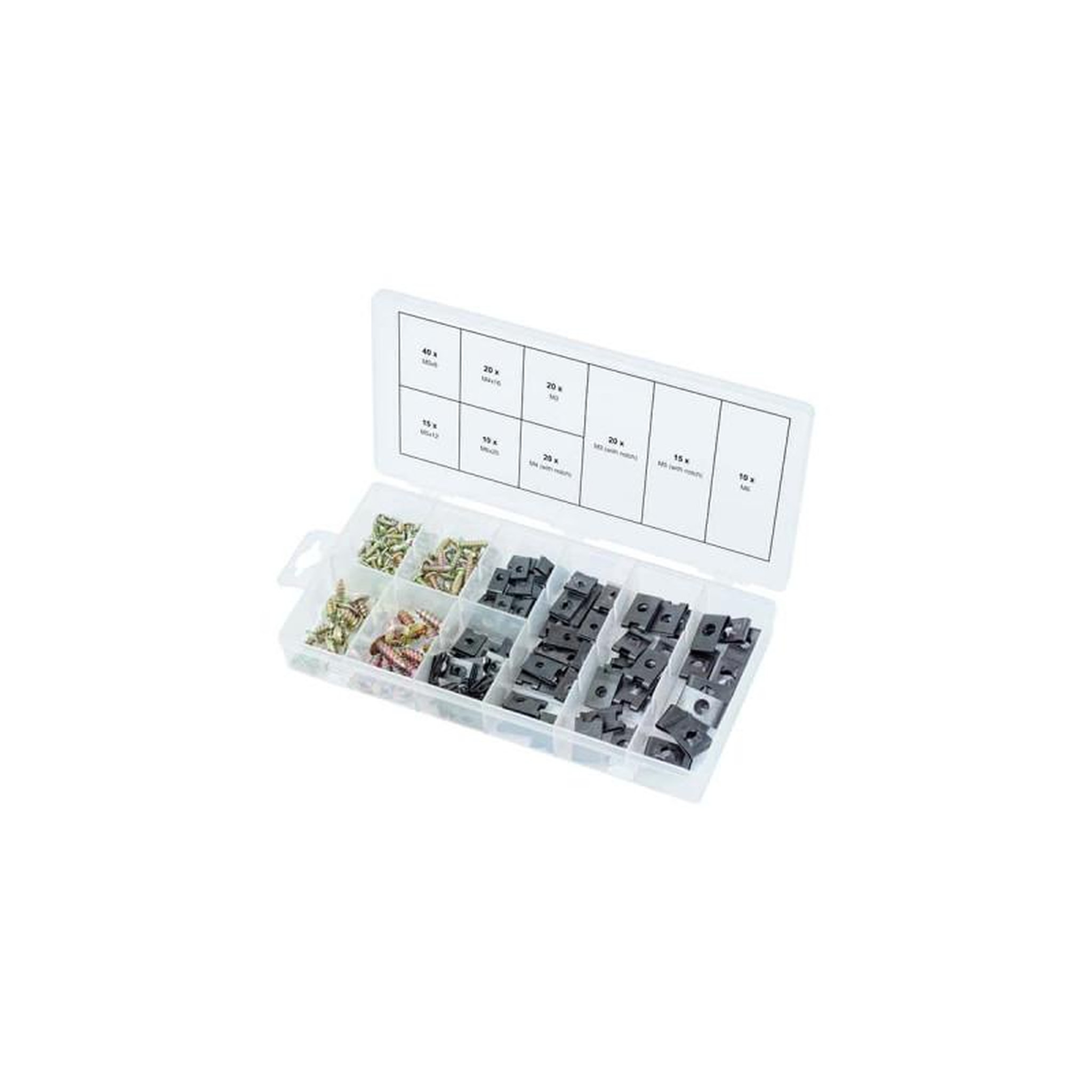 Ks Tools Assortiment de consommables ks tools - m3 à m6 - 170 pcs - 970.0530