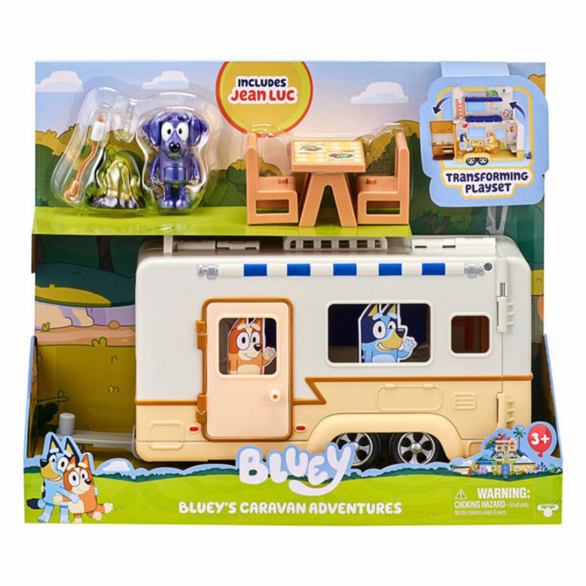 MOOSE TOYS Coffret La Caravane de Bluey