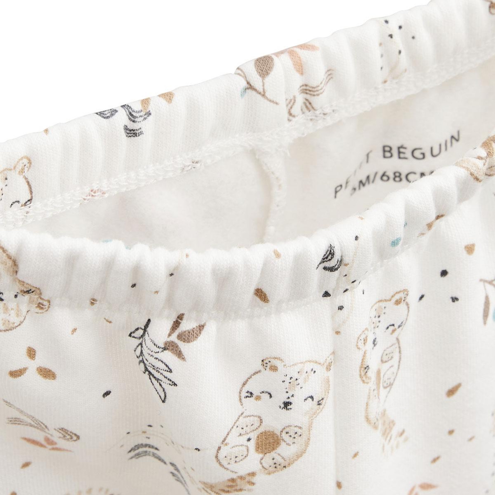 Voir la diapositive 5 : Petit Béguin Ensemble bébé sweat et pantalon en molleton mini loutre