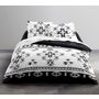 Voir la diapositive 1 : Home collection Parure housse de couette 3pcs 240x220cm 100%coton 57fils hacienda