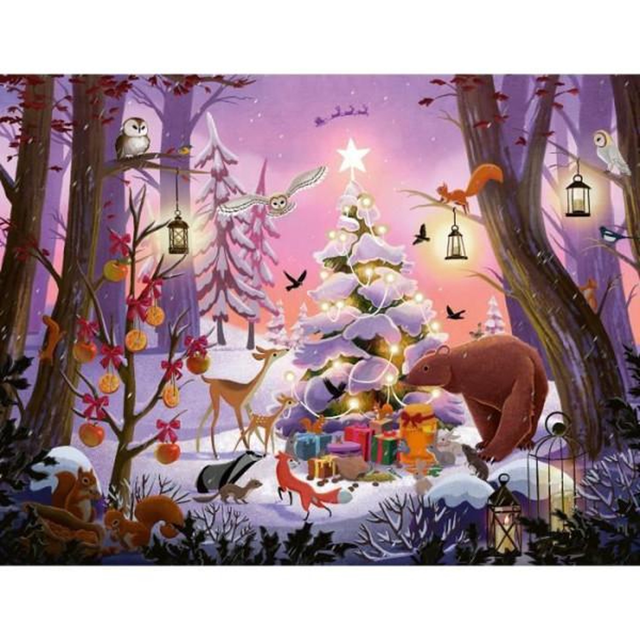 Voir la diapositive 3 : RAVENSBURGER Puzzle 2000 p titre non définitif / noël