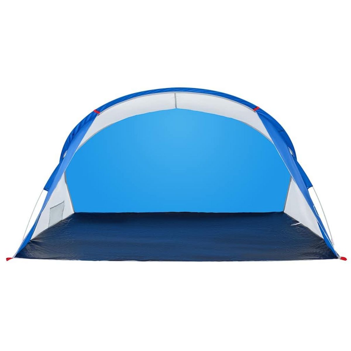 VIDAXL Tente de plage 2 personnes bleu azure escamotable impermeable