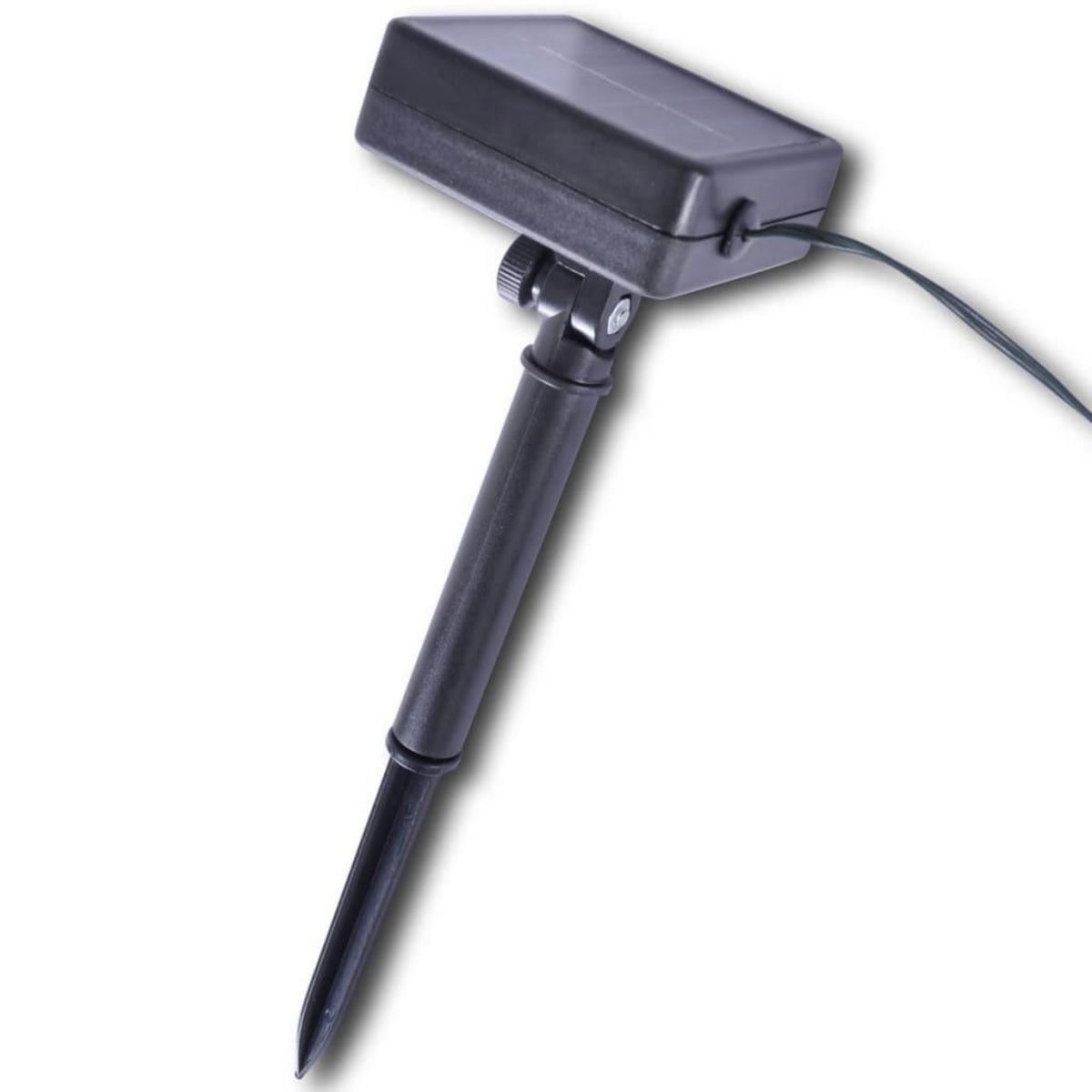 VIDAXL Guirlande lumineuse solaire a LED 24 lumieres 3,8 m 2 pcs