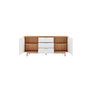 Voir la diapositive 3 : CONCEPT USINE Buffet scandinave blanc et bois naturel FYN