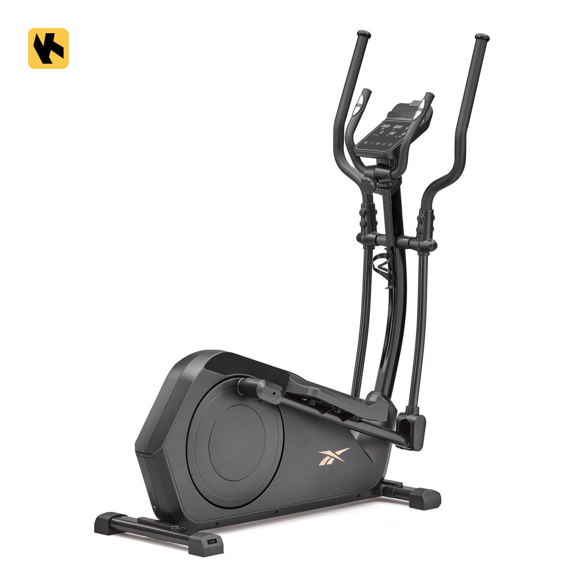 Reebok Vélo de fitness Elliptique Ergomètre - Reebok - Modèle FR30 - Maison/Appartement - Roue d'inertie 9 KG - Ecran LED