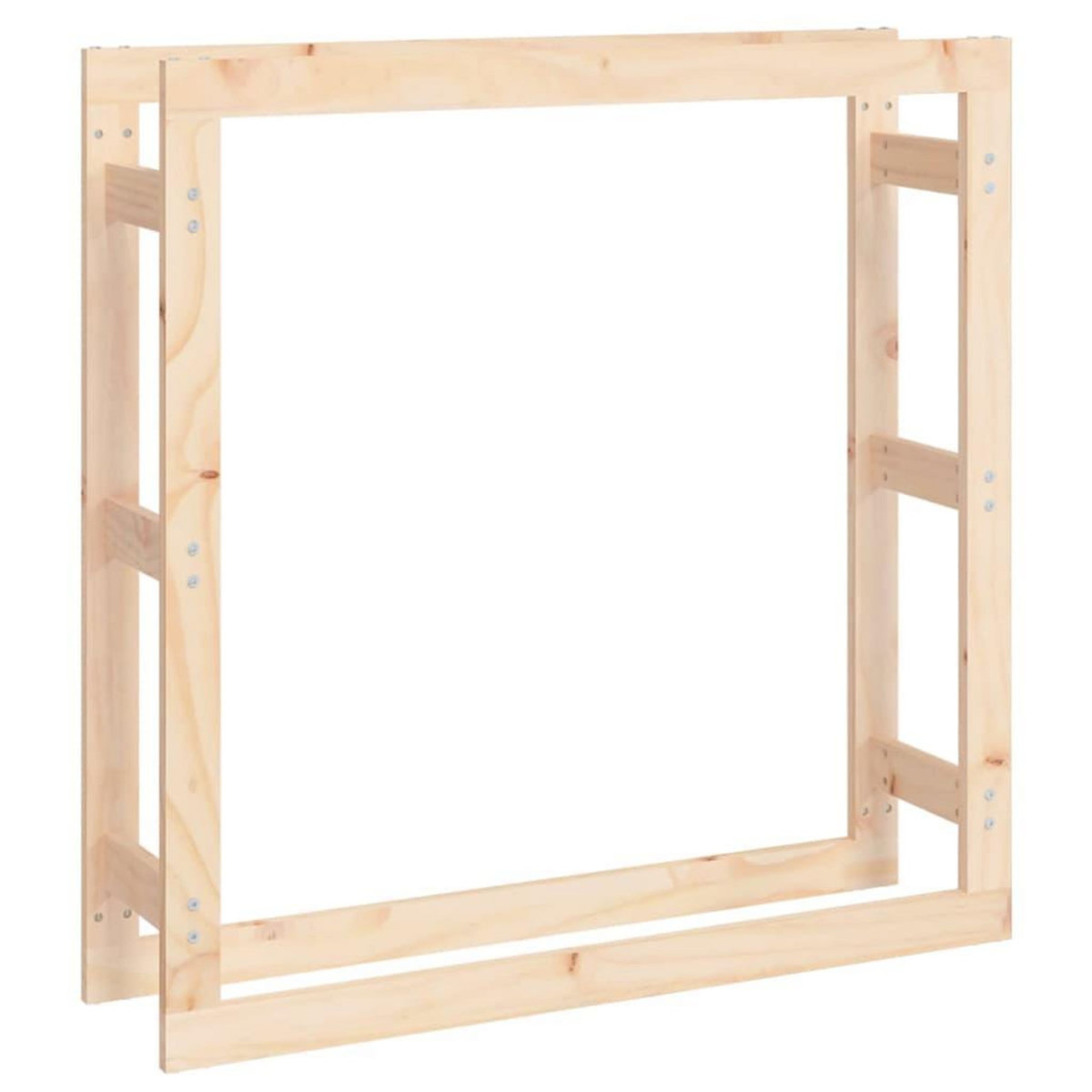 VIDAXL Support pour bois de chauffage 100x25x100 cm Bois de pin