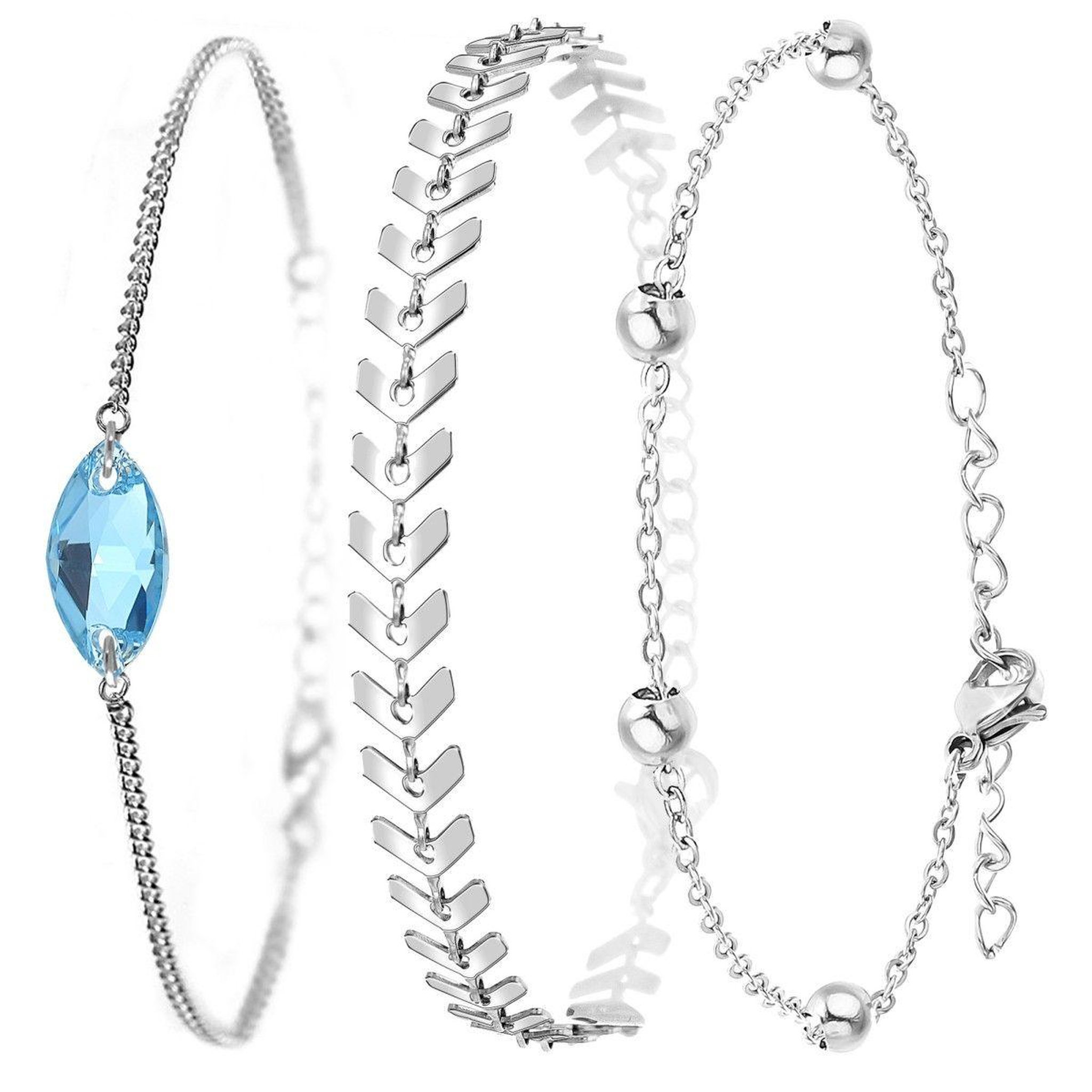 SC CRYSTAL Set de 3 bracelets par SC Crystal®