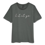 Vero Moda T shirt  Femme Vero Moda Folina. Coloris disponibles : Vert