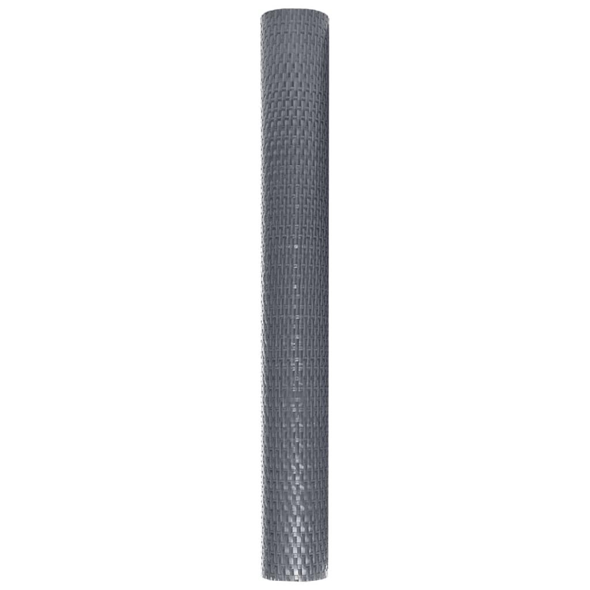 Voir la diapositive 4 : VIDAXL Paravent de balcon anthracite 300x100 cm resine tressee