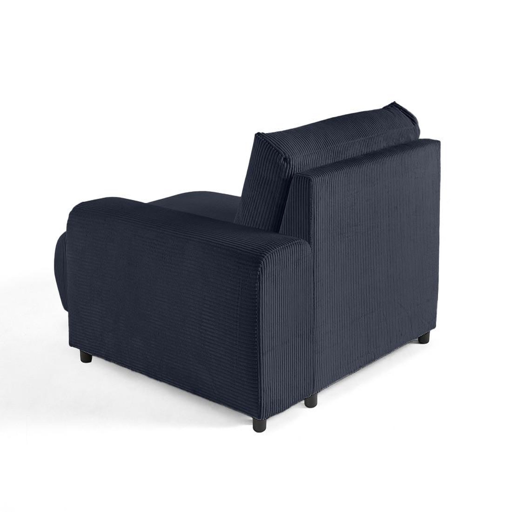 Voir la diapositive 4 : LISA DESIGN Garance - module d'assise méridienne droit - en velours côtelé