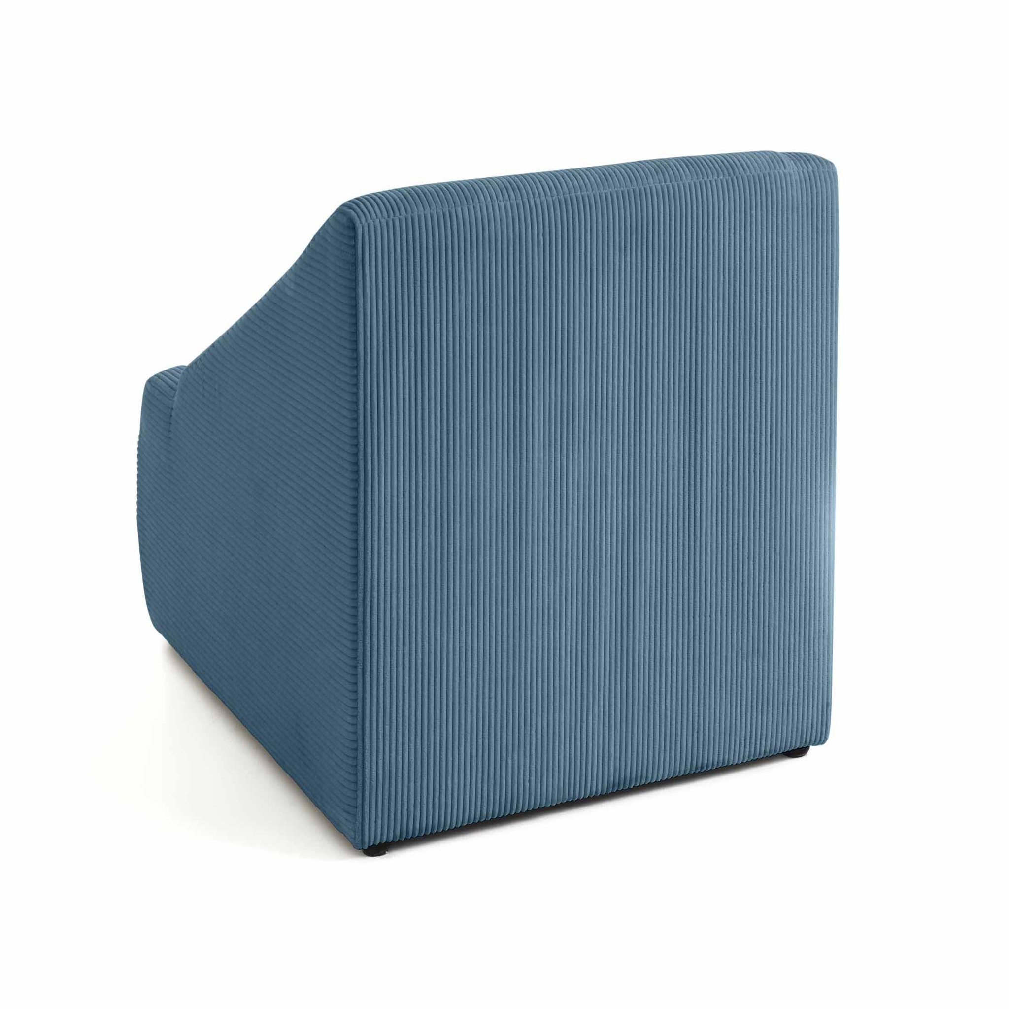 Voir la diapositive 6 : LISA DESIGN Onyx - fauteuil - en velours côtelé