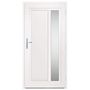 Voir la diapositive 5 : VIDAXL Porte d'entree Blanc 108x208 cm PVC