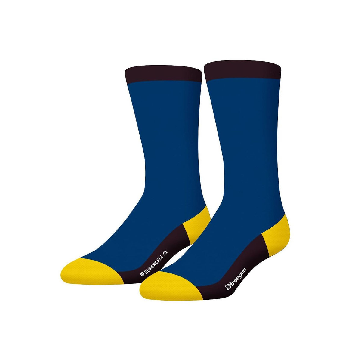 FREEGUN Lot de 4 paires de chaussettes enfant Brawl Stars