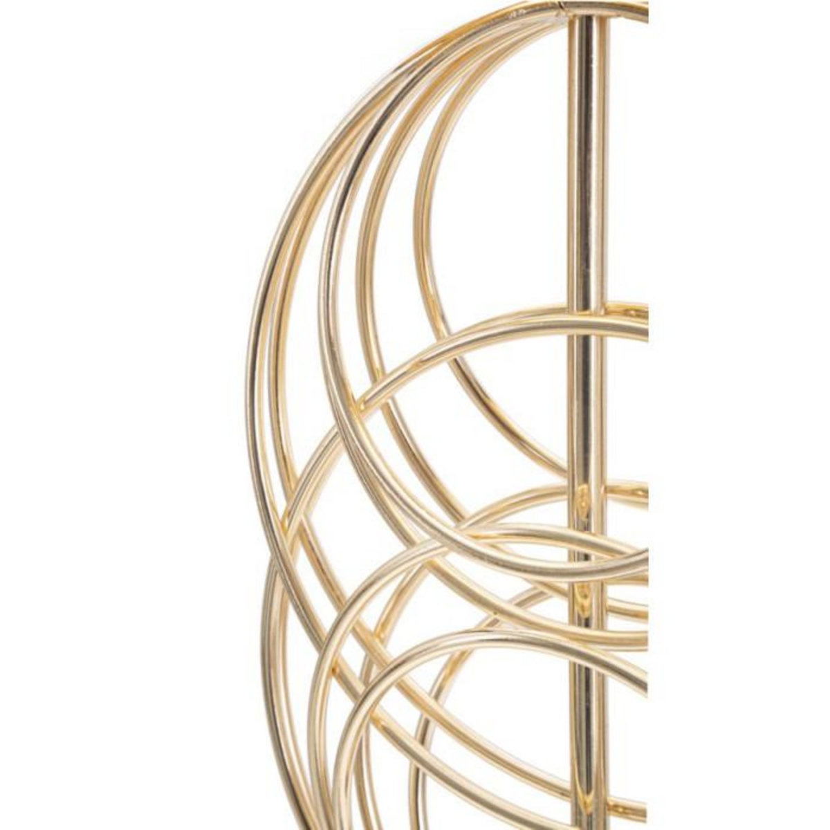 Paris Prix Lampe à Poser Design en Métal  Circly  65cm Noir & Or