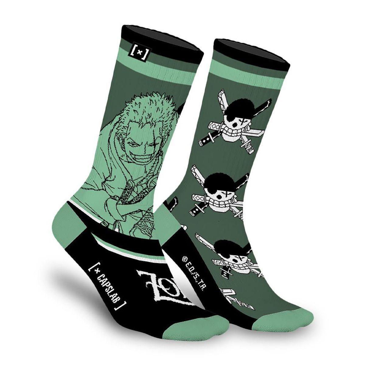 CAPSLAB Chaussettes Noire/e Homme Capslab SCS