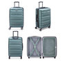 Voir la diapositive 3 : Delsey Valise rigide Air Armour TSA polycarbonate 68cm