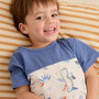Voir la diapositive 6 : Petit Béguin Ensemble enfant t-shirt et pantalon en gaze de coton Mexico