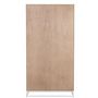 Voir la diapositive 4 : Paris Prix Armoire 2 Portes  Miraza  185cm Naturel & Blanc