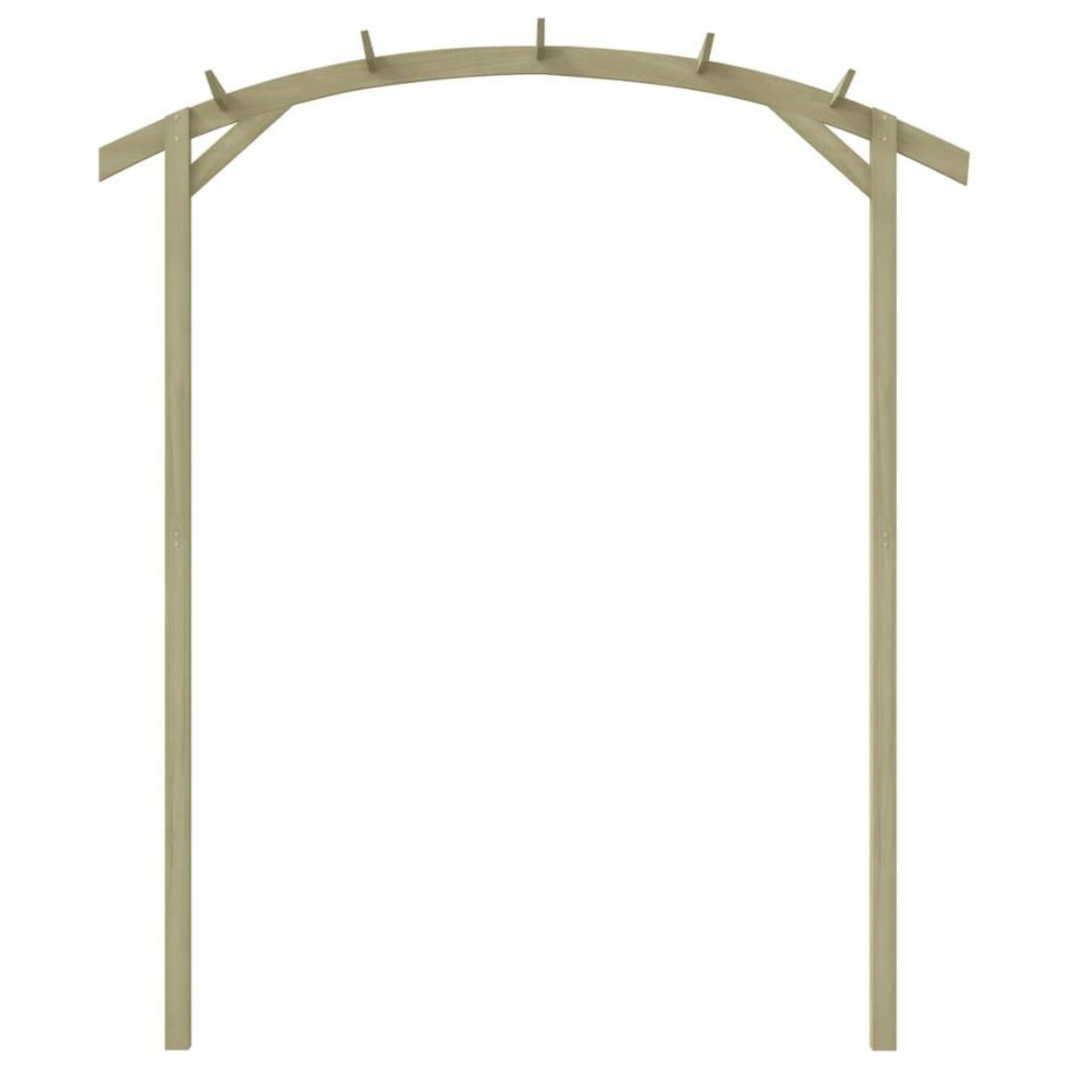 VIDAXL Pergola de jardin 180x210x40 cm Bois de pin impregne