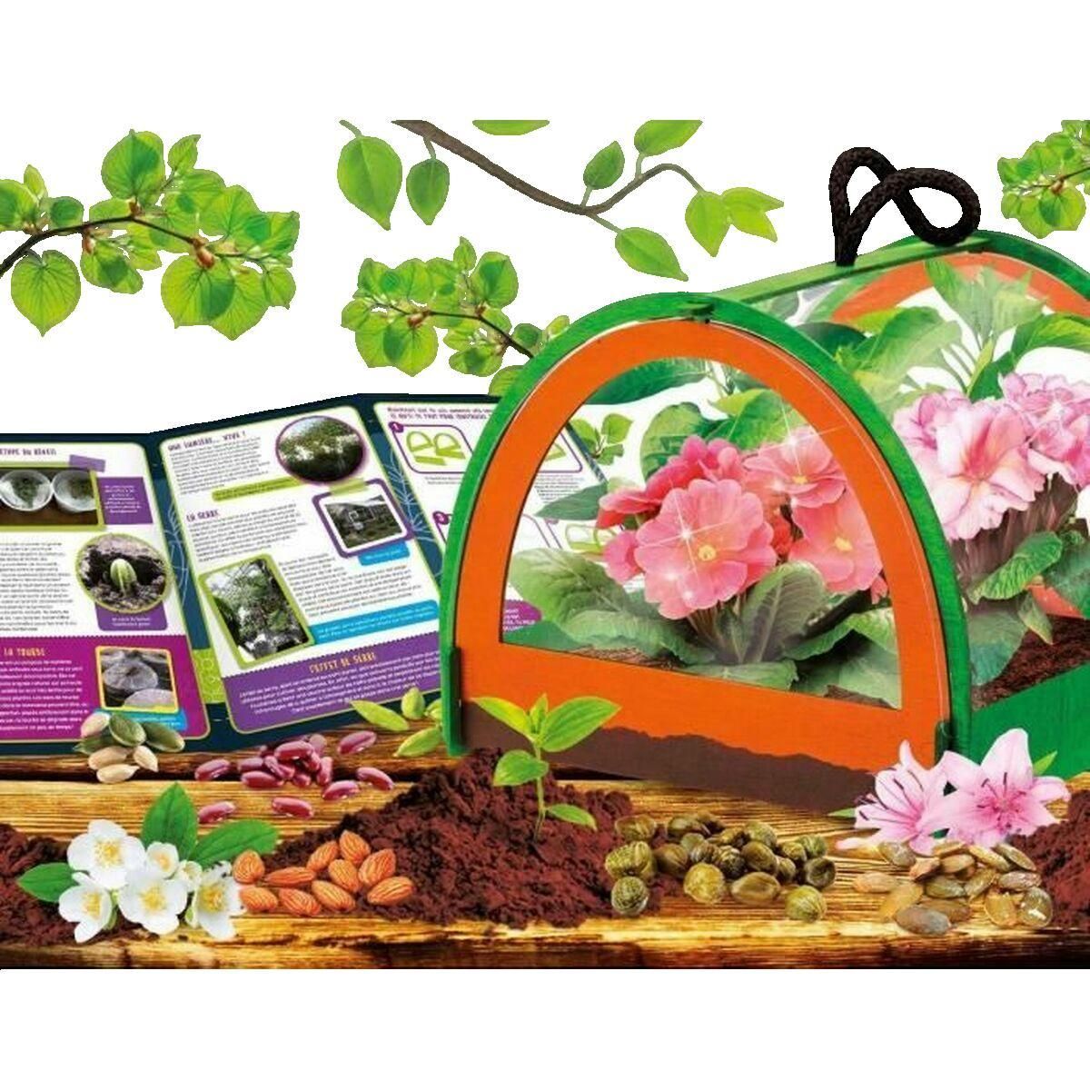 LISCIANI GIOCHI Kit scientifique éducatif Lisciani Giochi - Serre miniature en bois