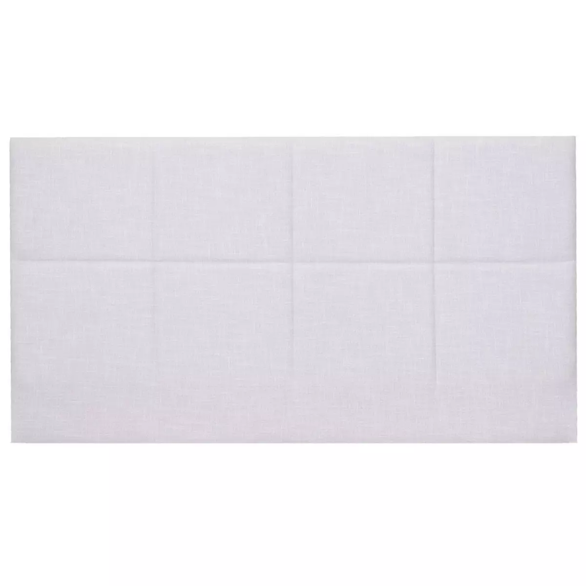 HOMIFAB Tête de lit capitonnée en tissu gris clair 160 cm - Emy