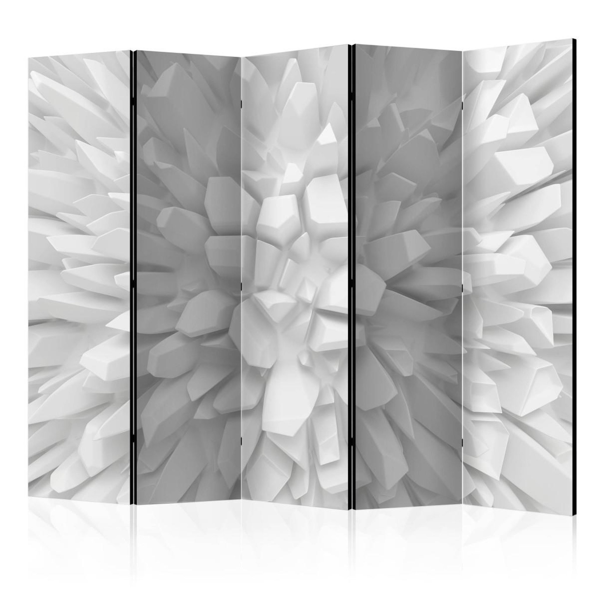 Paris Prix Paravent 5 volets  white dahlia  172x225cm