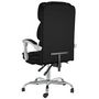 Voir la diapositive 5 : VIDAXL Fauteuil inclinable de bureau Noir Similicuir