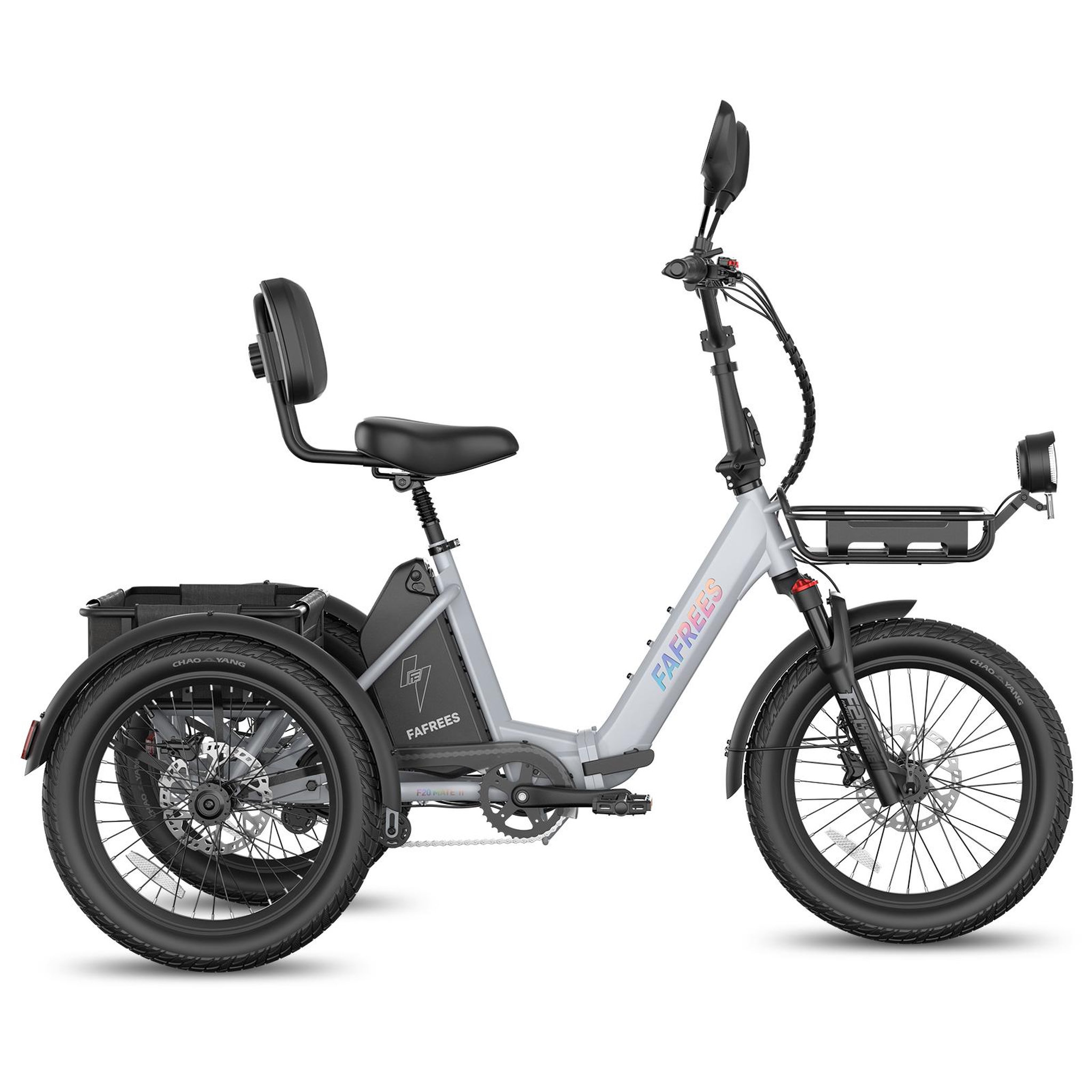 Voir la diapositive 1 : FAFREES Tricycle électrique fafrees f20 mate ii 21 ah