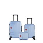 SWISS KOPPER SWISS KOPPER - LOT DE 3 - Valises cabine, cabine XXS et vanity RUTI. Coloris disponibles : Violet, Beige