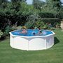 Voir la diapositive 1 : GRE Piscine hors sol acier ronde - Blanche - 4,80 x 1,22 m - FIDJI