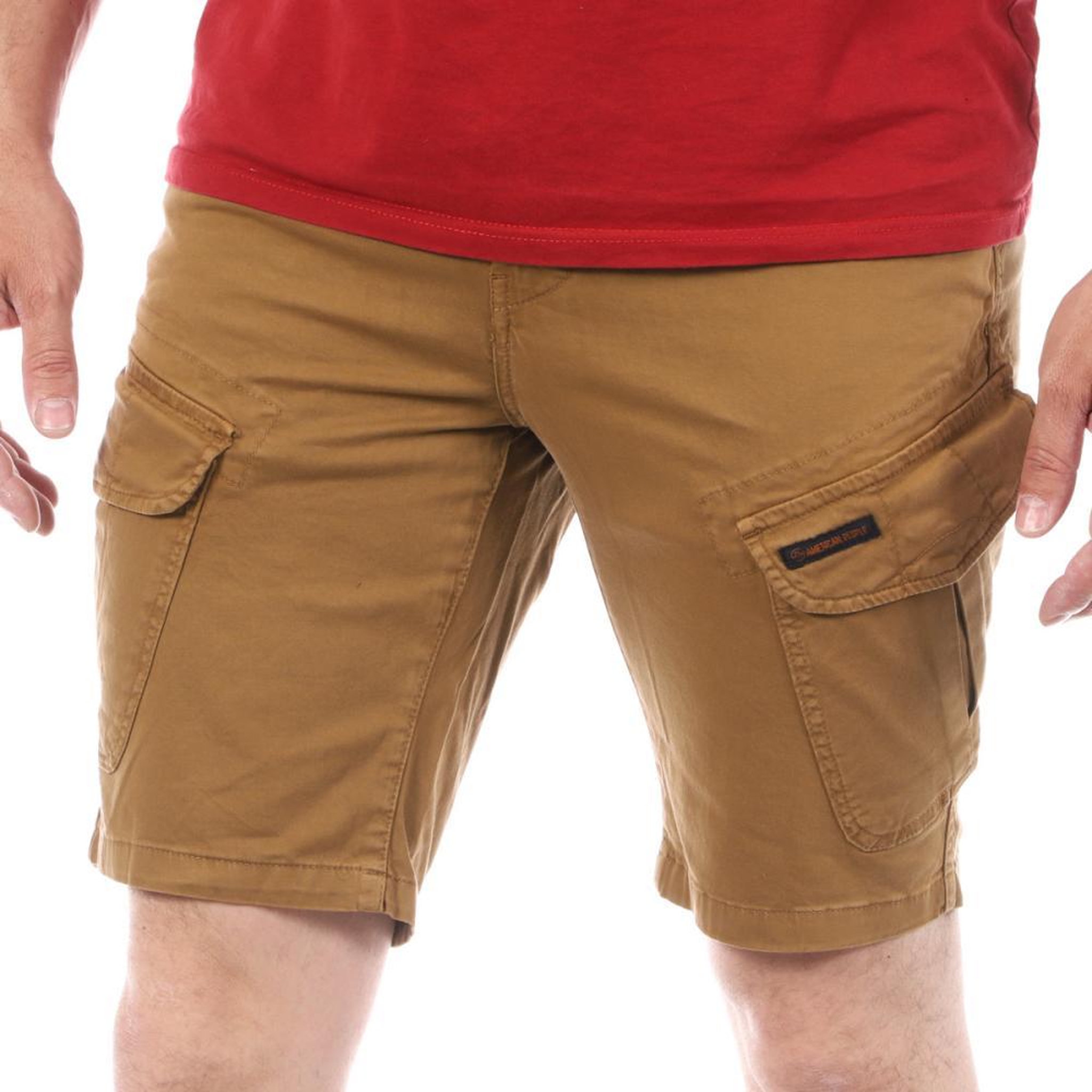 AMERICAN PEOPLE Short  Homme American People Legend. Coloris disponibles : Marron