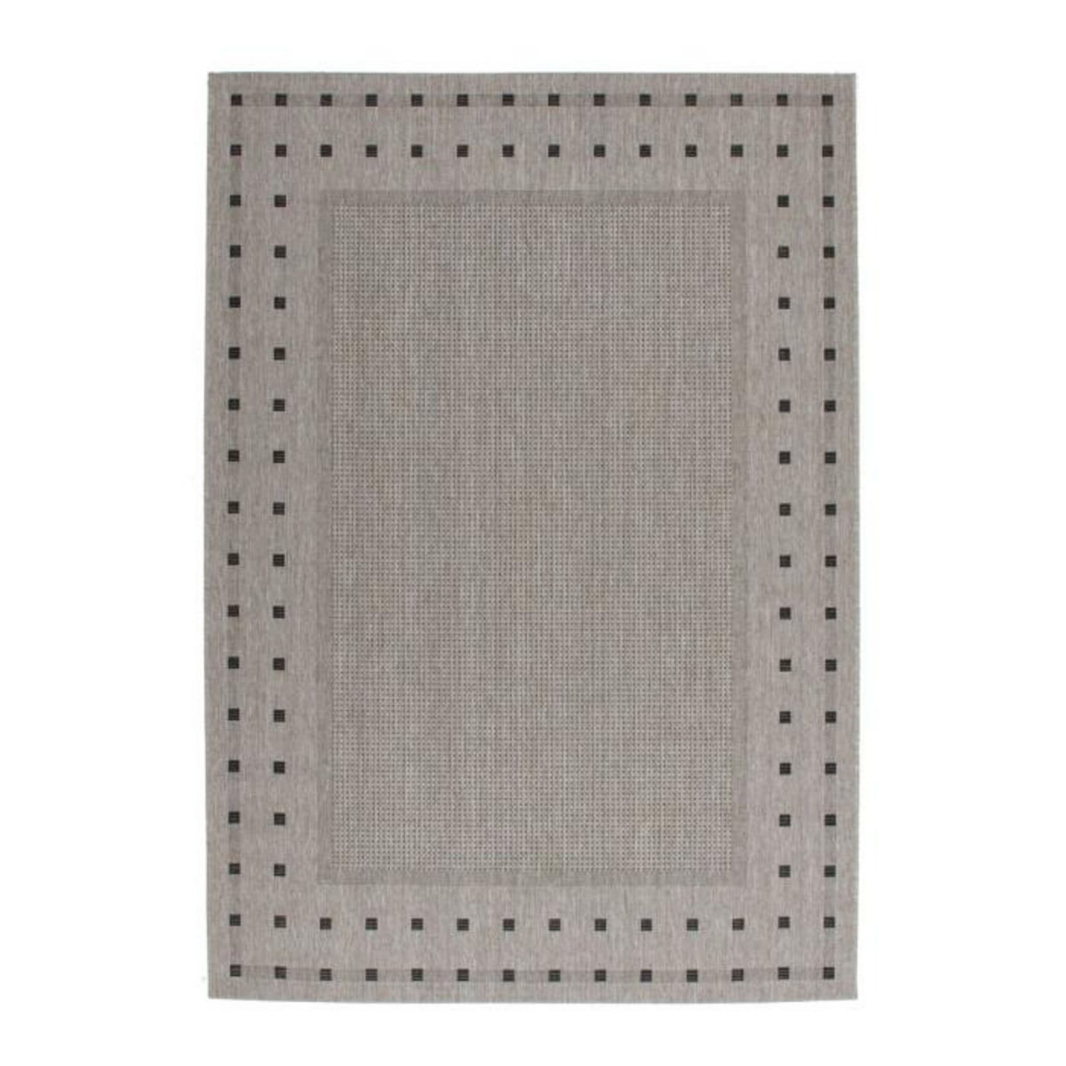 Paris Prix Tapis Tissé Effet Sisal  Hamstad  Argent