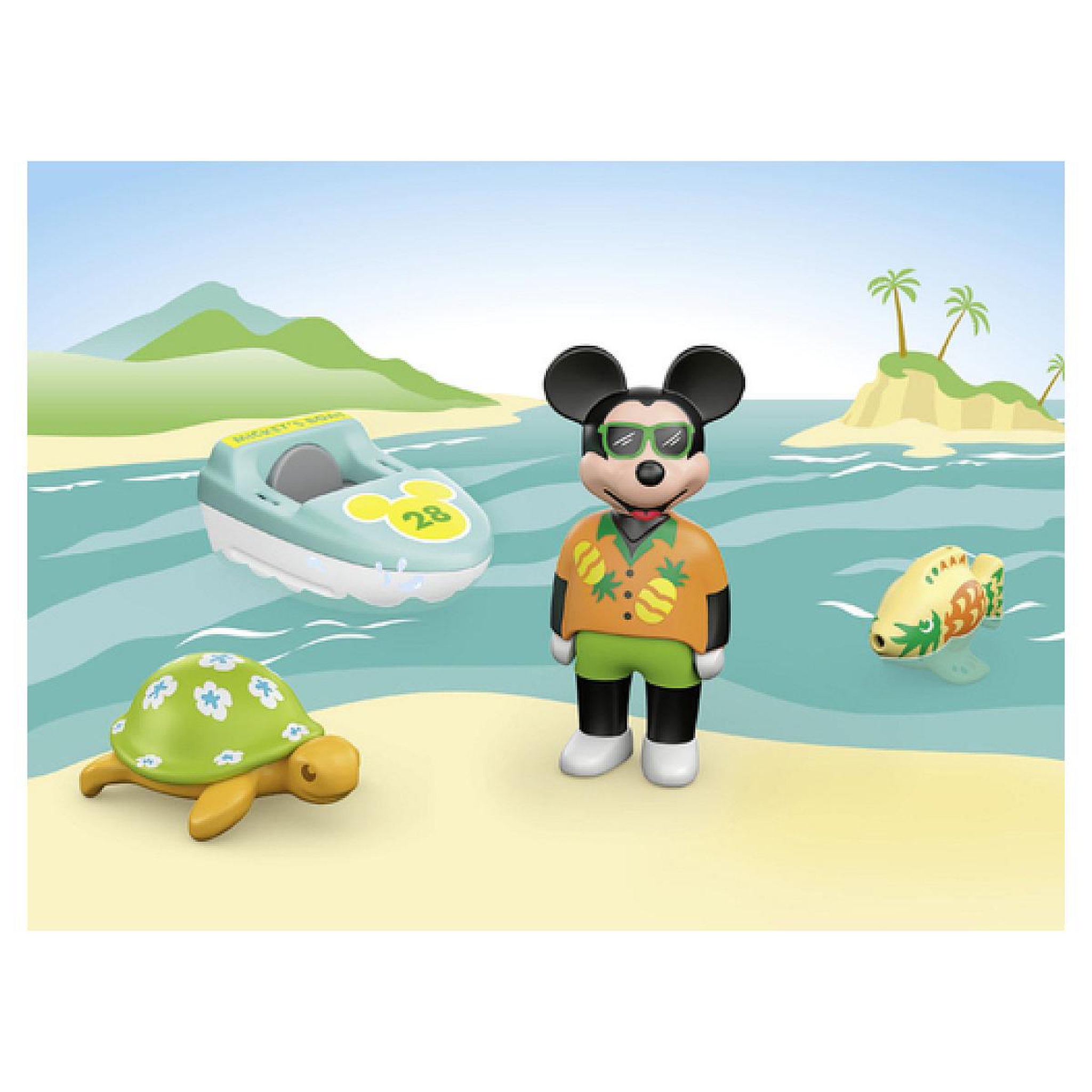 Voir la diapositive 2 : PLAYMOBIL 71707 - Mickey avec bateau