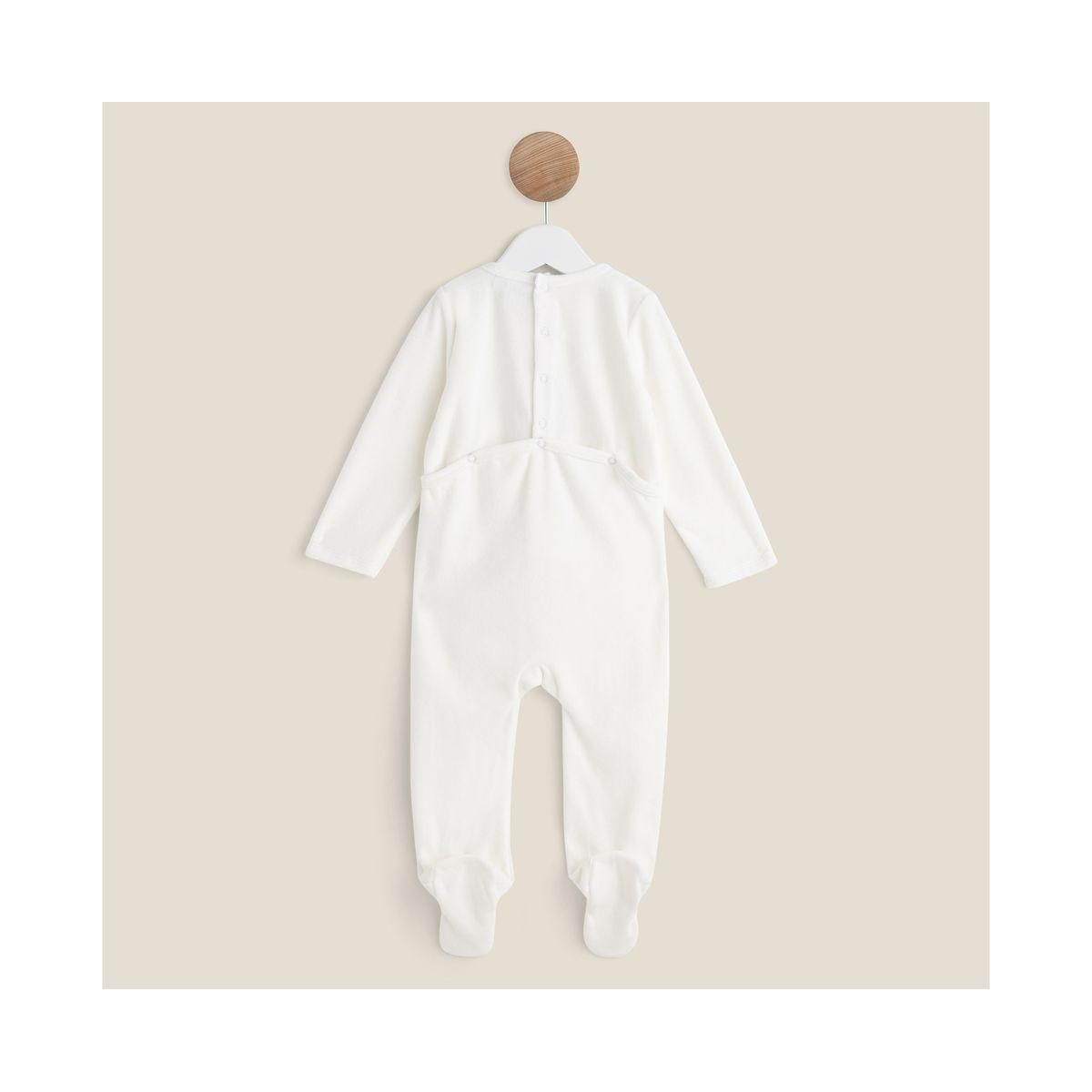 MINNIE Dors bien velours bébé fille