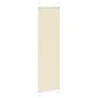 Voir la diapositive 3 : VIDAXL Store plisse creme 55x200 cm largeur du tissu 54,4 cm polyester