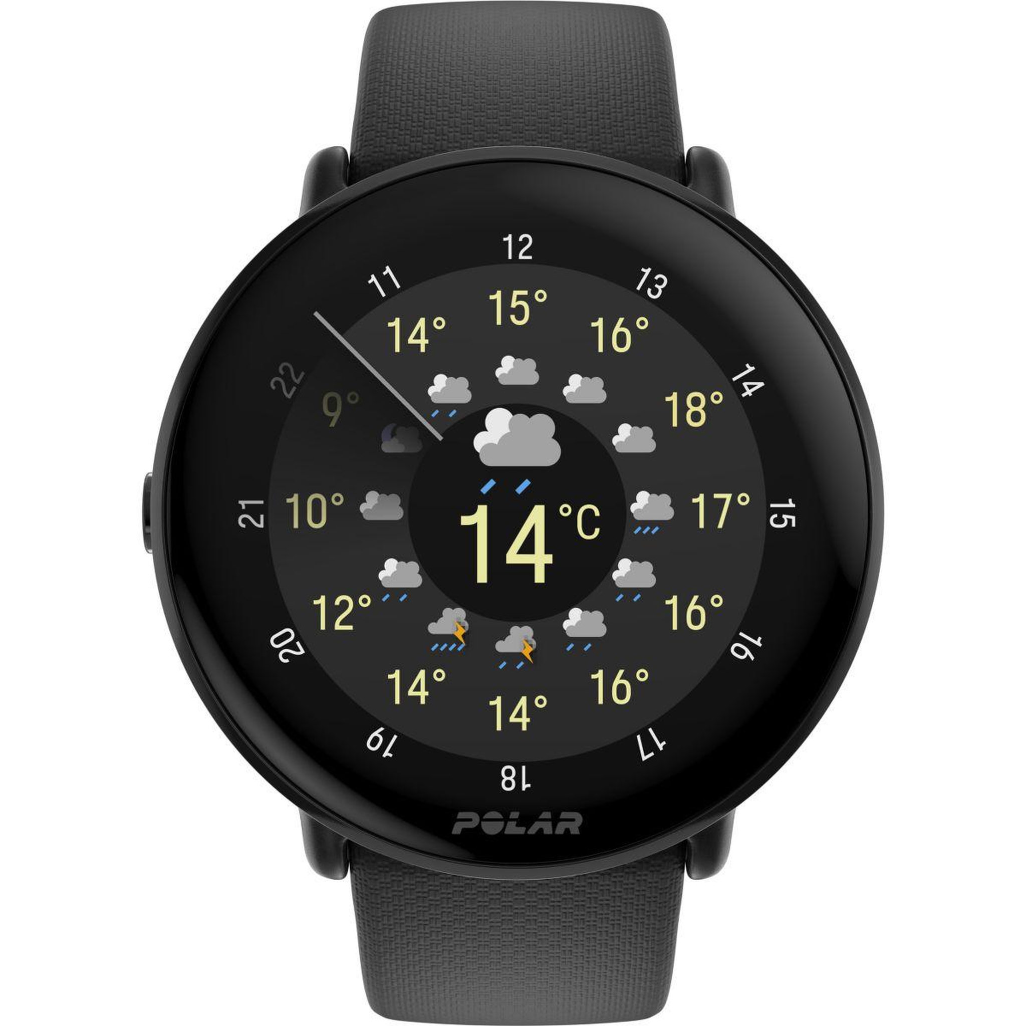Voir la diapositive 3 : POLAR Montre sport Ignite 3 BLK S-L