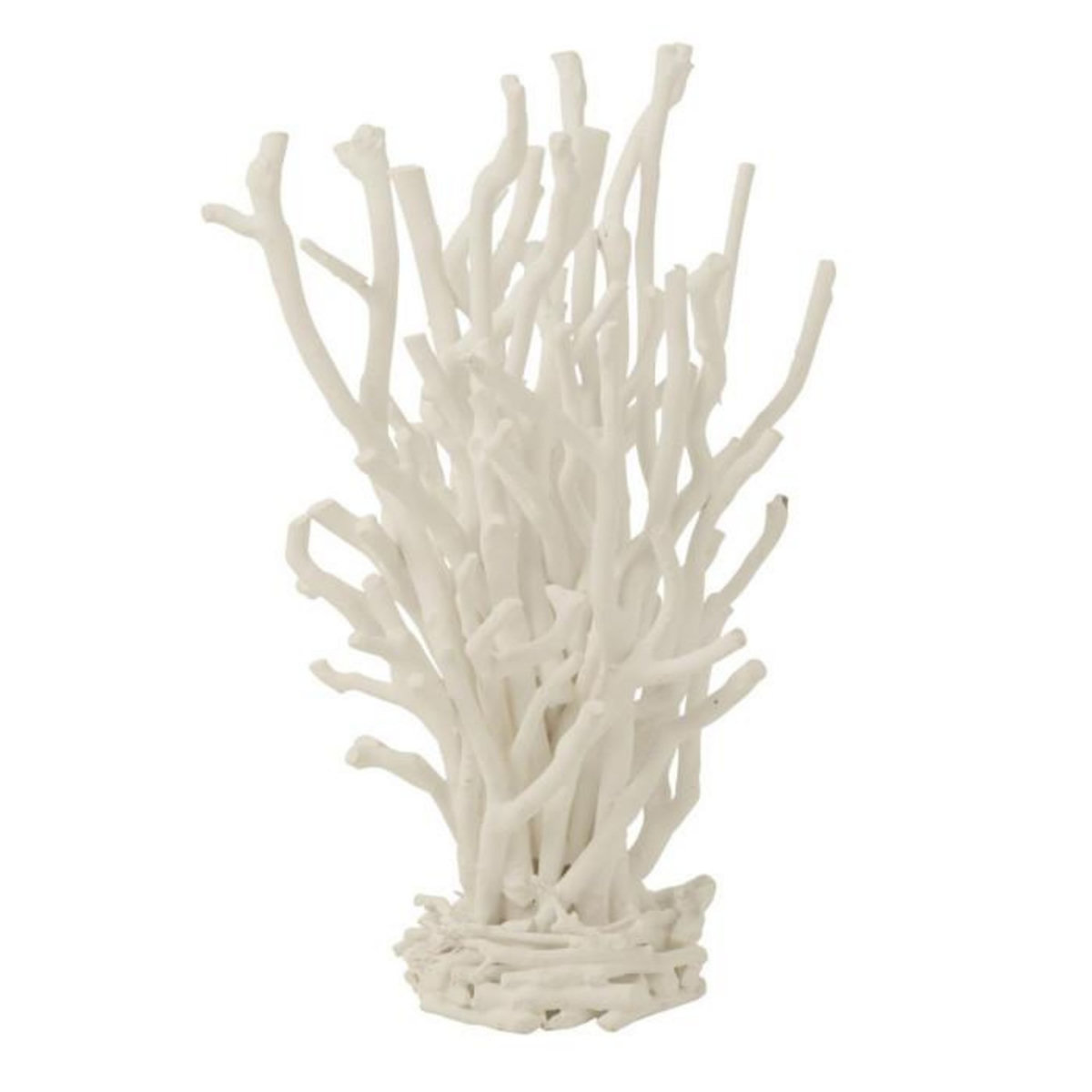 Paris Prix Déco en Bois  Arbre à Thé  50cm Blanc