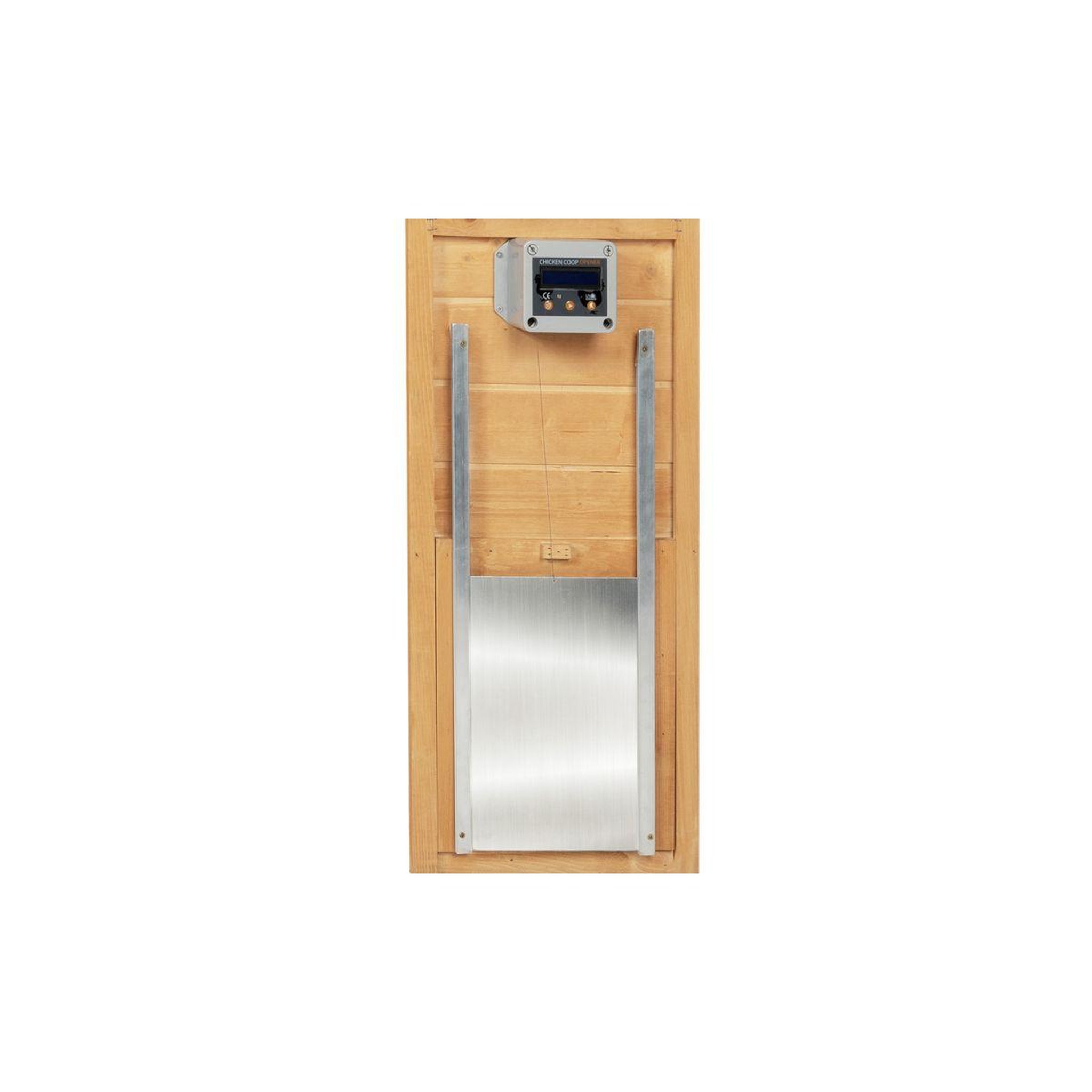 Voir la diapositive 2 : Jardikt Porte poulailler automatique 22 x 32 cm