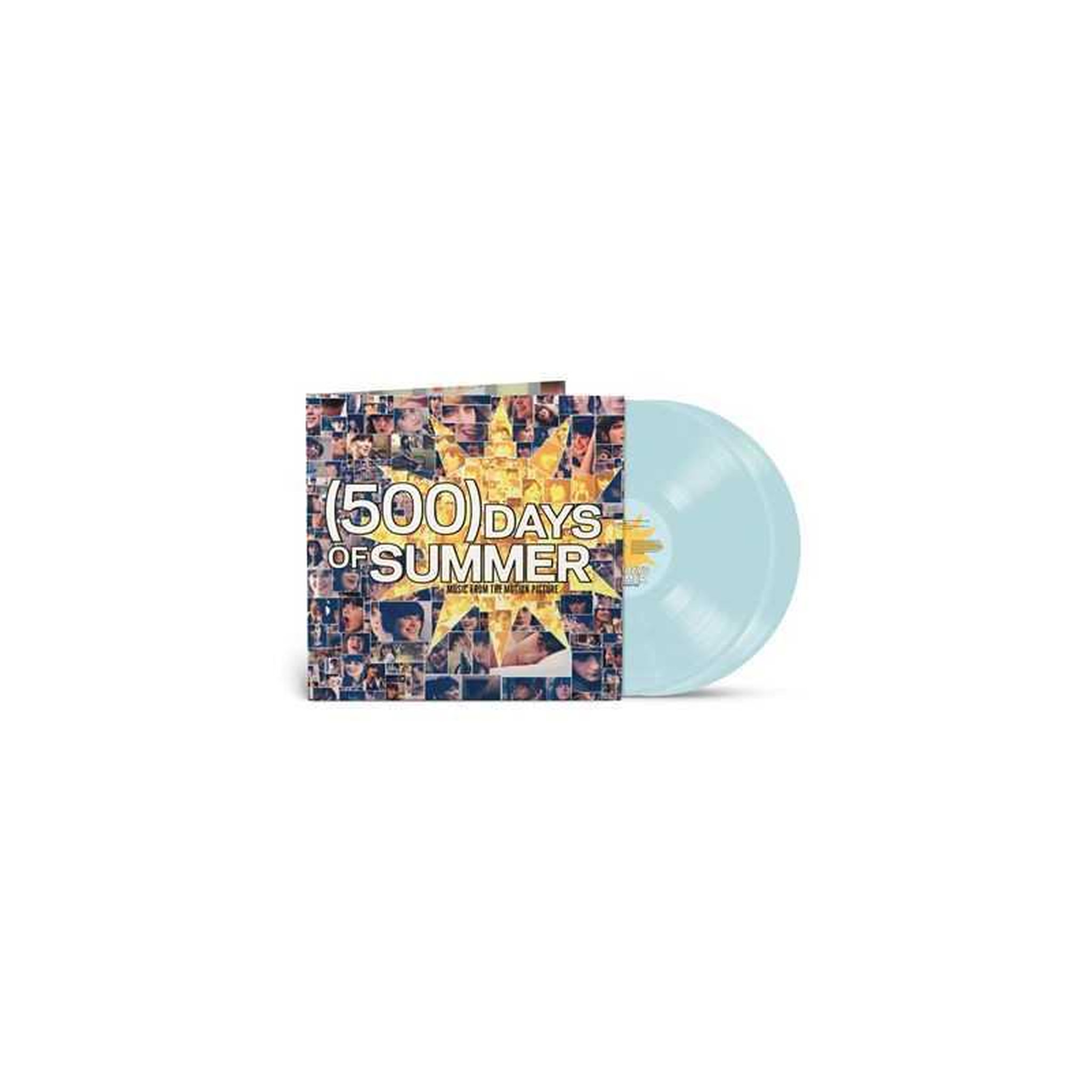 Rhino Vinyle 2lp bande originale de film (bof) « 500 days of summer » couleur baby blue opaque 33t