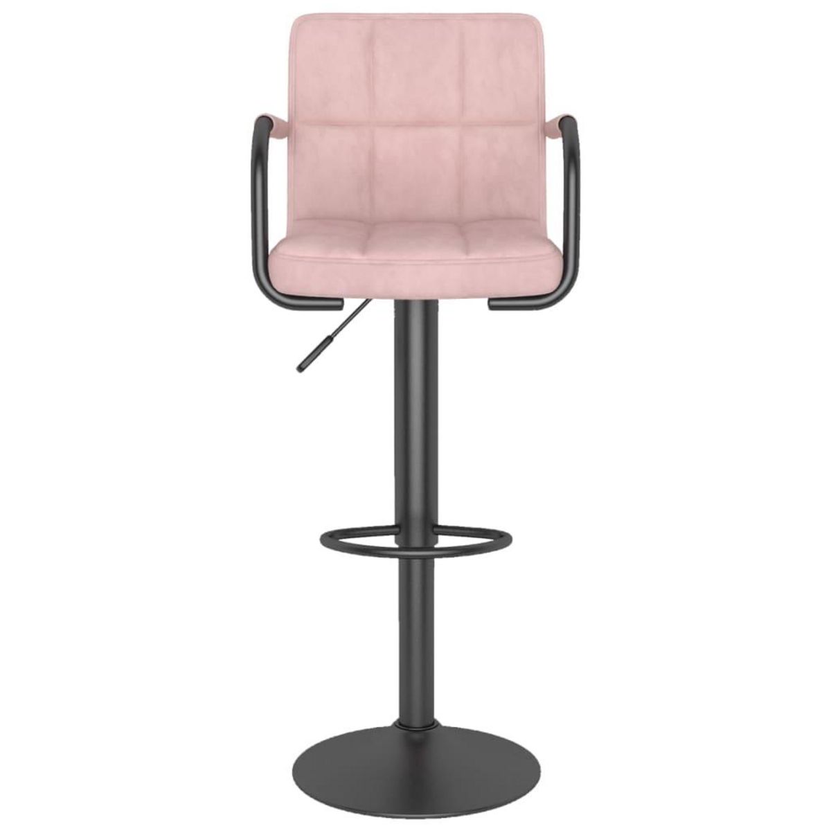 VIDAXL Tabouret de bar Rose Velours