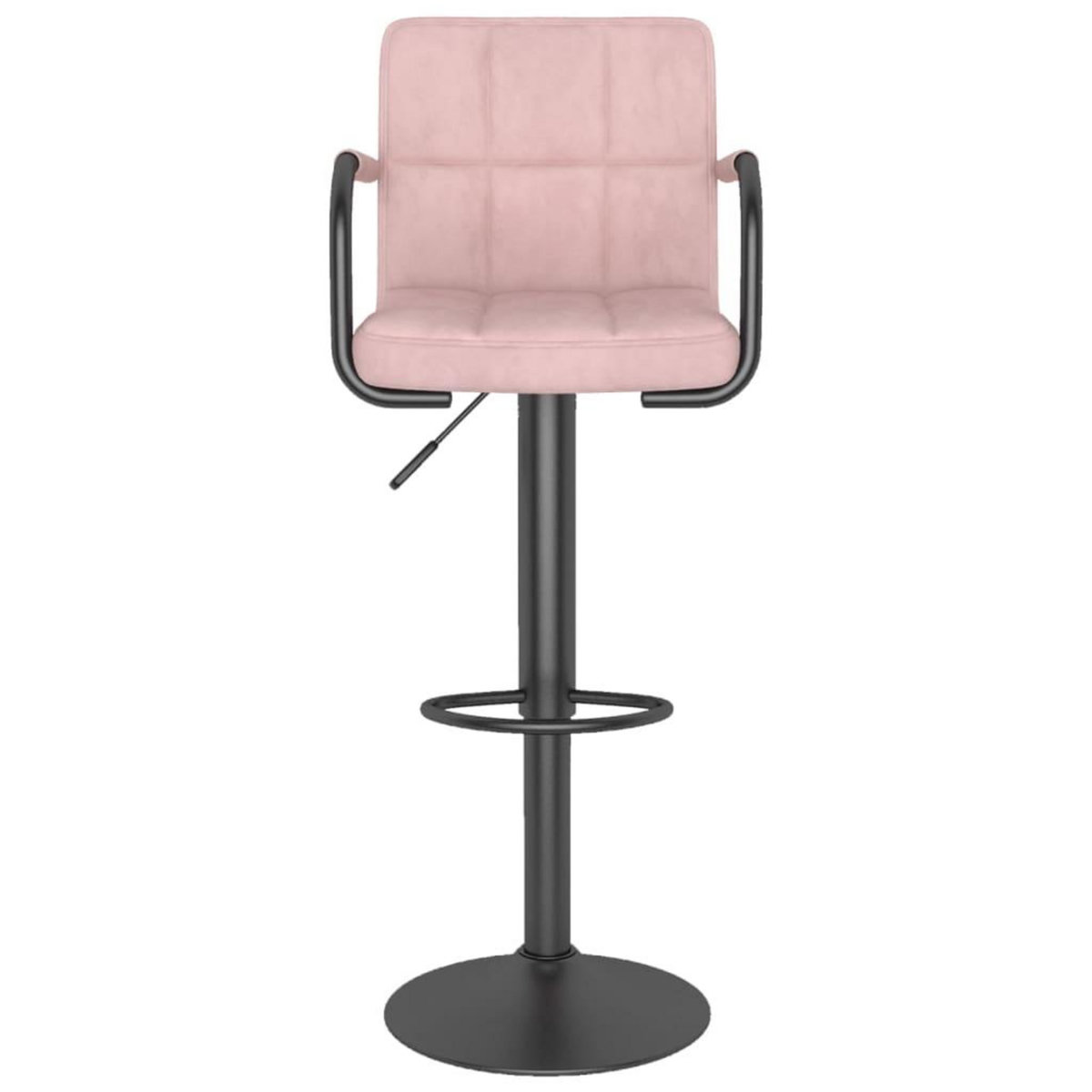 VIDAXL Tabouret de bar Rose Velours