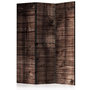 Voir la diapositive 1 : Paris Prix Paravent 3 Volets  Dark Brown Boards  135x172cm