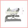 Voir la diapositive 4 : BABYMOOV Trotteur-Pousseur bébé Babymoov - Evolutif - Pliage compact - Musical - Zinc