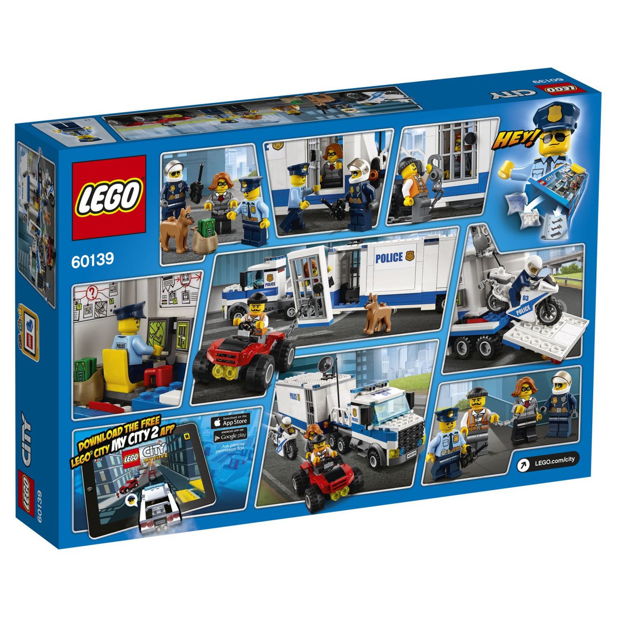 LEGO City 60139 Le poste de commandement mobile