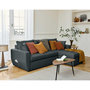 Voir la diapositive 6 : BEST MOBILIER Astoria - canapé d'angle réversible 4 places - convertible avec coffre - en simili