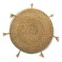 Voir la diapositive 3 : ATMOSPHERA Coussin de sol design jute Rituality - Diam. 38 m - Beige
