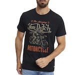 VON DUTCH T Shirt  Homme Von Dutch ARTS. Coloris disponibles : Noir