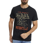 VON DUTCH T Shirt  Homme Von Dutch ARTS. Coloris disponibles : Noir