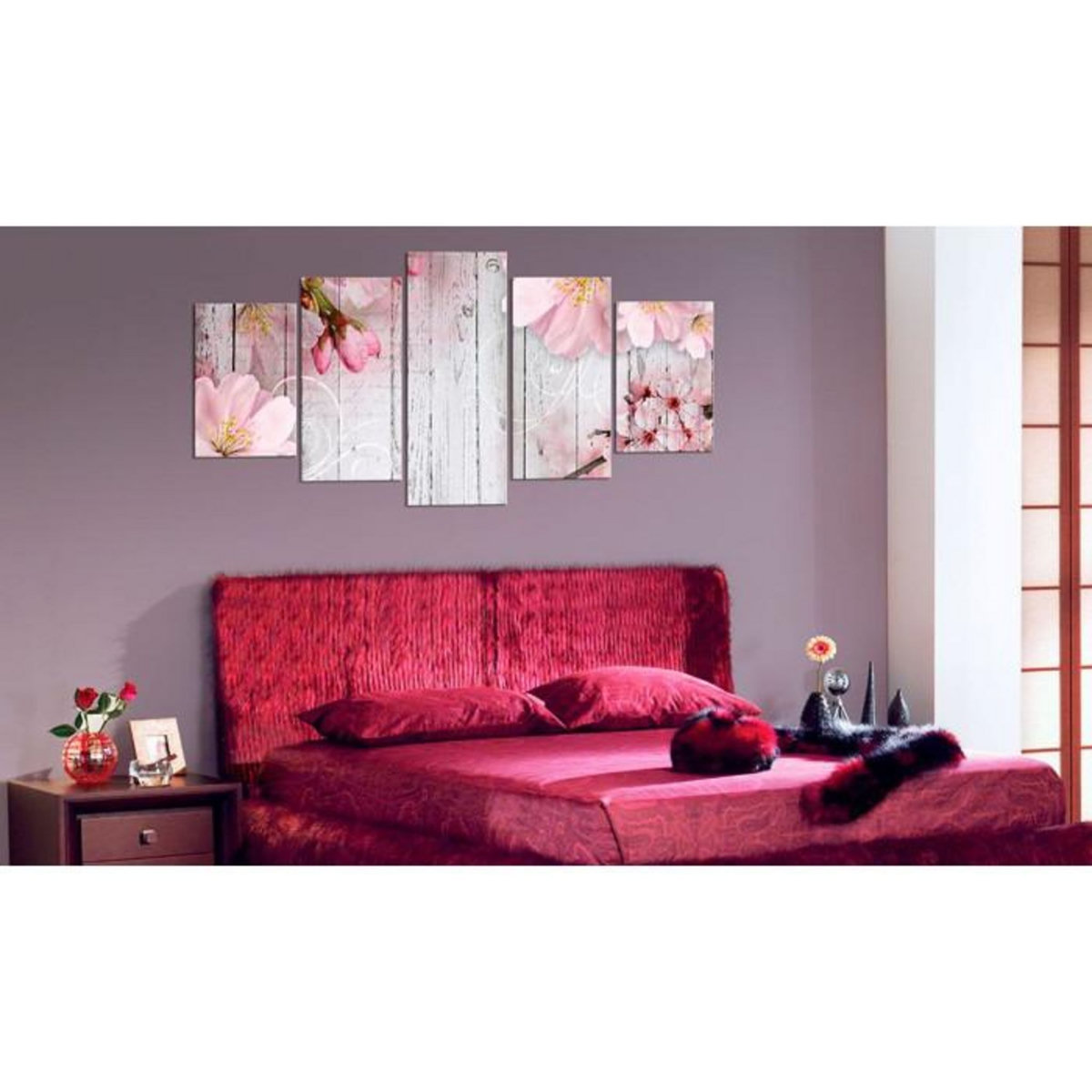 Paris Prix Tableau Imprimé  Délicatesse Florale